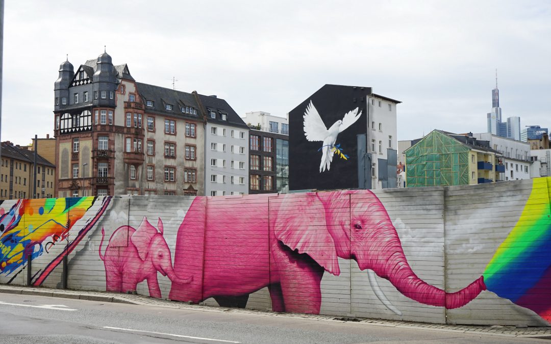 Spaziergang zu Graffiti und Street Art